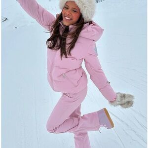 Women's Pink Ski & Snow Jacket and Pants